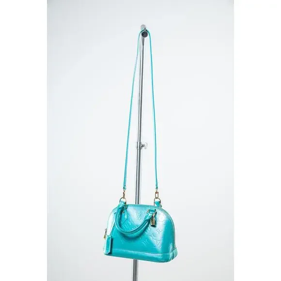 Louis Vuitton Green Vernis Alma BB Crossbody – Patent Leather - Picture 3 of 9